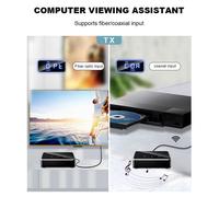 Récepteur Bluetooth 5.3 HD avec adaptateur sans fil auxiliaire jack 3,5 mm