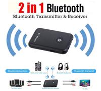 Récepteur Bluetooth V4.2 Transmetteur Audio Stéréo 2 En 1 Pc Mp3 Pour Voiture, Adaptateurs Sans Fil, Adaptateur Tv O4b5