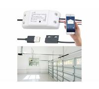 Récepteur connecté pour porte de garage compatible Siri et Google Assistant - V