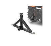 VEVOR Attelage 3 Points avec Récepteur 5 cm, Fixation Rapide 3 Points, Capacité 1360 kg, Adaptateur Barre de Remorquage Robuste pour Effectuer Travaux Agricoles pour Plupart Tracteurs à Attelage 5 cm