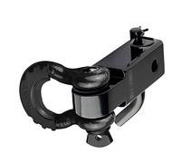 Récepteur d'attelage à Manille, Crochet de Remorquage SUV Haute Résistance, Largement utilisé pour l'assistance (Noir)