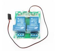 Récepteur d'avion RC 5V, Version améliorée, Servo 1CH, Double Relais, Module de Commutation électronique Marche-arrêt, Compatible Max 30A Q2, pièces de Rechange à Monter soi-même(1PCS)