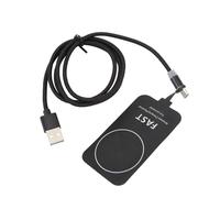Récepteur de Charge Magnétique sans Fil de Type C, Puce de Récepteur de Charge Rapide 5 V DC 2000 MA 10 W, Adaptateur de Charge USB C Qi pour Tous Les Téléphones Portables de