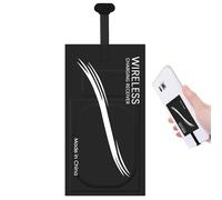 Récepteur de Charge sans Fil, Adaptateur USB Type C Qi Wireless Charger Receiver, Chargeur Mince Module Autocollant Récepteur Compatible avec Interface de Type C et Phones Compatibles Qi