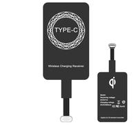 Récepteur de charge sans fil - Récepteur de chargeur sans fil de type C, récepteurs réseau Ultra SLING | Support de charge rapide certifié, batterie pour ,