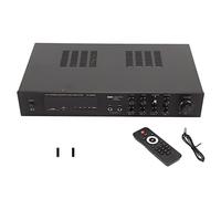 Récepteur de Cinéma Maison Bluetooth, Puissance de Crête 500 W 5 Canaux Son Surround Voiture Son Stéréo HiFi AV Amplificateur pour Home Cinéma karaoké