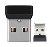Récepteur de Clavier sans Fil USB - Émetteur dongle monocanal, Grand Format 18,4 cm x 14,4 cm x 6,6 cm, Conception multimédia Plug-and-Play, ABS Blanc Durable - pour PC et salles de conférence