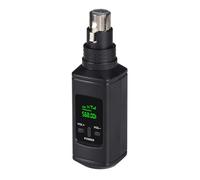 Récepteur de microphone XLR rechargeable 2,4 G Adaptateur de microphone sans fil Convertisseur de micro sans fil pour microphones dynamiques et à condensateur