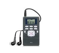 Récepteur de Radio Féminin Radio Portable stéréo Dsp Mini récepteur d'horloge numérique for la réunion de réunion de l'église