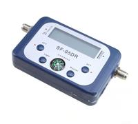 Récepteur de signal satellite numérique SF95DRL avec affichage LCD et indicateur de force du signal pour un pointage facile de la parabole