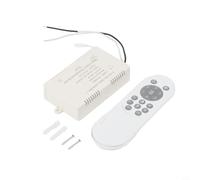 Récepteur de télécommande blanc 24 V avec variateur continu et technologie d'onduleur CC pour un contrôle sûr de l'éclairage dans le salon les systèmes existants (A)