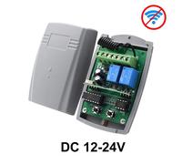 Récepteur De Télécommande De Porte De Garage Universel,Interrupteur Wifi,Smart Life,Alexa,Tuya,Dc,Ac,9-30v,85-433 V,Dc 12v,433.92 Mhz,250 Mhz,2ch - Type Rf Dc 12v-24v #B