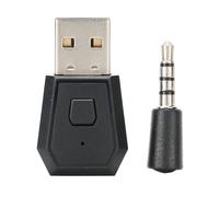 Récepteur dongle Bluetooth pour PS4/PS5, mini émetteur USB avec fonctionnalité Plug and Play et connectivité sans fil fiable pour casque audio