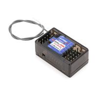 Récepteur Dumborc X6dc 2.4ghz 6ch Rc Avec Module D& 39;Éclairage Colorful Led Pour Émetteur Radio X4 X5 X6 Rc ( Without Gyro Variant )-Générique