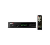 Récepteur DVBT2 HD BSL-255 | Décodeur pour TV numérique terrestre haute définition Full HD 1080p | Support H.265 10 Main HEVC | Affichage numérique et télécommande | Entrée Scart, USB et HDMI