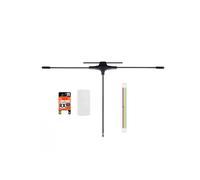 Récepteur ELRS Double Bande 2,4 GHz/915 MHz avec Connecteur IPEX-1 et Antenne de Type T pour Drone Longue Portée RC FPV