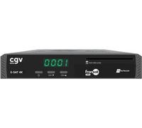 Récepteur-enregistreur satellite TNT - CGV - E-SAT 4K - UHD - FRANSAT - Compatible camping car