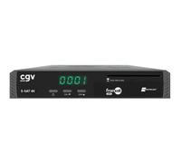 CGV Récepteur-enregistreur satellite TNT E-SAT 4K UHD FRANSAT compatible camping car