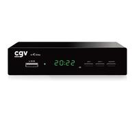 CGV Récepteur-enregistreur TNT Full HD e-ETIMO – Enregistrement, USB, DVB‑T2, H.265, Dolby Digital+