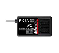 Récepteur F04A F06A F08A pour télécommande offrant un fonctionnement fluide et un réglage rapide pour voiture, avion, bateau récepteur de télécommande