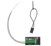 Récepteur FS IA6 RC 2.4GHz 6 canaux avec Double antenne, pièce de système Radio RC pour émetteurs GT2E GT2F GT2G