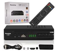 Récepteur HD pour satellite,récepteur satellite avec HDMI,DVB-S/S2,PVR,EPG,péritel,lecteur multimédia USB,HDTV,YouTube,météo,noir
