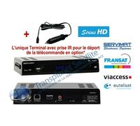 Récepteur HD - SERVIMAT - SIRIUS III - Tuner amélioré - Alimentation robuste - Design moderne