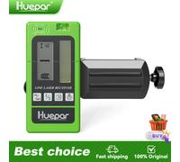 Récepteur Laser Huepar LR-5RG pour niveau Laser, détecteur de faisceau vert et rouge pour l'impulsion des Lasers de ligne, écrans LCD rétroéclairés double face Green