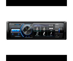 Récepteur Multimédia Auto JVC KD-X561DBT Noir/Bleu, 1 DIN, 180W, Bluetooth 3.0+HS, Écran 3", USB, AM/DAB+/FM, AAC/FLAC/MP3/WMA/AVI/H.264