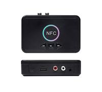 Récepteur NFC Bluetooth 5 0 Adaptateur sans fil avec microphone AUX Out U Disk Lecture de musique pour écouteurs, haut-parleurs, système domestique