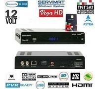 Récepteur numérique Servimat Vega HD avec carte TNTSAT et cordon hdmi G