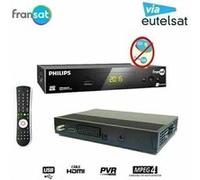 Récepteur Philips DSR 3031F, Démodulateur Satellite - Enregistreur USB HD FRANSAT (Vendu Sans Carte) G