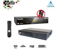 RÉCEPTEUR PHILIPS DSR 3231T , DÉMODULATEUR SATELLITE HD TNTSAT (ASTRA 19.2°) (VENDU SANS CARTE)