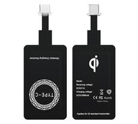 Récepteur Qi Type C pour Charge sans Fil 5V 1000mA, Adaptateur de Chargement Induction USB-C Universel Compatible avec Samsung Galaxy, Huawei, Xiaomi, Google Pixel et Autres Smartphones Android USB-C