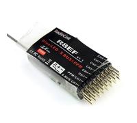 Récepteur R8ef - Module De Signal Fhss 2,4 G 8 Canaux, Unité De Commande | Rc Compacte, Dispositif De Transmission Stable, Prise En Charge Multi-sorties S-Bus Ppm Pwm | Système Radio Compatibl