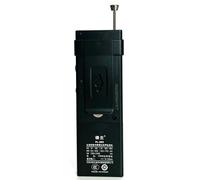 Récepteur radio DSP FM MW SW LW avec antenne AM externe enregistreur portable extérieur, noir