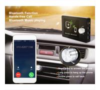 Récepteur radio numérique 2,8 pouces avec émetteur FM, MP3 et entrée auxiliaire pour voitures européennes - Écran vidéo couleur