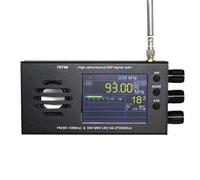 Récepteur radio numérique DSP avec batterie,écran LCD 3.2 pouces,TEF6686,FM 65-108Mhz,SW MW LW 144-27000 tiens z