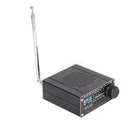 Récepteur Radio Pleine Bande Duokon, AM/FM/MW/SW/SSB Scanner Radio Portable Noir avec Antenne ATS-20 SI4732, Connecteur 3,5 mm, OLED