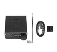 Recepteur radio pleine bande en alliage d'aluminium FM aM (MW SW) SSB (LSB USB) Scanner de recepteur radio de frequence pour la maison exterieure