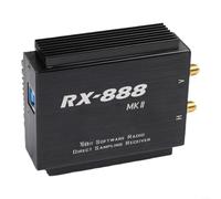 Récepteur radio RX-888 MKII - 16 bits pour ADC (LTC2208) et tuner R828D, avec ATT/VGA programmable pour une surveillance avancée du signal HF/VHF