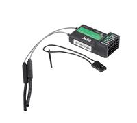 Récepteur RC 6 canaux 2.4G PPM compatible avec Flysky FS-I6X FS-I6S I8, double antenne 26mm pour avion planeur hélicoptère