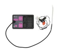 Recepteur RC 7 canaux longue portee avec gyroscope integre, recepteur 2,4 GHz bidirectionnel pour emetteur FS G7P, avion, voiture, bateau