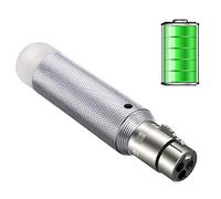 Récepteur sans fil DMX512 Rechargeable, contrôleur ISM DMX 2.4G mâle/femelle pour têtes mobiles, éclairage de scène LED