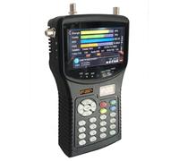 Récepteur Satellite, Détecteur de télévision par Satellite combiné 4,3 Pouces (S2 + T2 + C) et Test caméra vidéosurveillance réglage la du Moniteur Combo DVB-S2 + + C AHD AV numérique(KPT-265ST+)