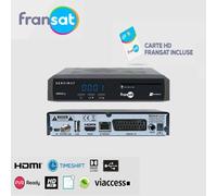 Récepteur Satellite Enregistreur Sirius 3 Hd Fransat + Carte Fransat