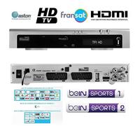 Récepteur satellite HD - Aston - Meosat 201-S - Enregistrement disque dur - Multi-satellites - TNT gratuite