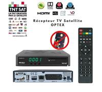 Récepteur satellite HD - OPTEX - ORS 9989-HD - TNTSAT - HDMI - Timeshift - EPG