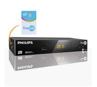 PHILIPS Récepteur Satellite HD + Carte FRANSAT PC6 - Chaînes TNT par Satellite (Eutelsat 5W)