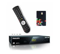 Récepteur Satellite - PHILIPS - DSR3231T - MPEG4 HD - 25 chaînes TNT - HDMI et Péritel